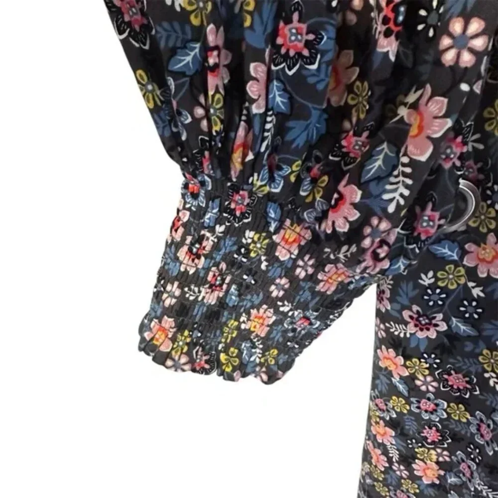 Boden Floral Jersey Maxi Dress Size US 20 / 22 R - Picture 4 of 4